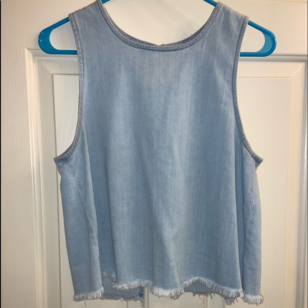 Aerie Denim Tank